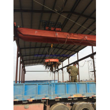 Electromagnetic Double Girder Overhead Cranes 75ton Wholesale